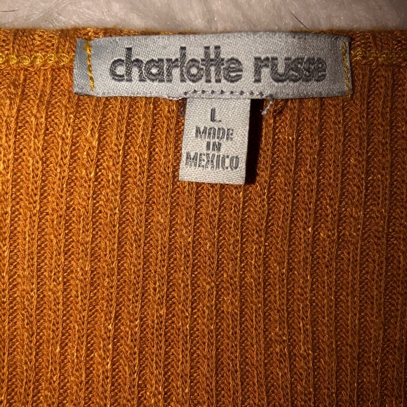 Off the Shoulder Ribbed Sweater With Ruching - Picture 3 of 3